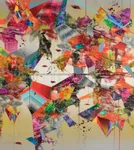 26″ x 23.5″, Acrylic Transfer,  Acrylic Pigment,  Photo Transfer,  Wax on Dibond