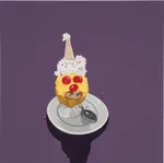 24″ x 24″, Acrylic and Enamel on Panel