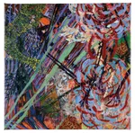 Acrylic and Oil on Canvas , 36″ x 36″