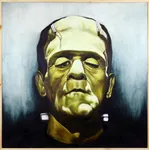 oil on canvas,  36″ x 36″, $650