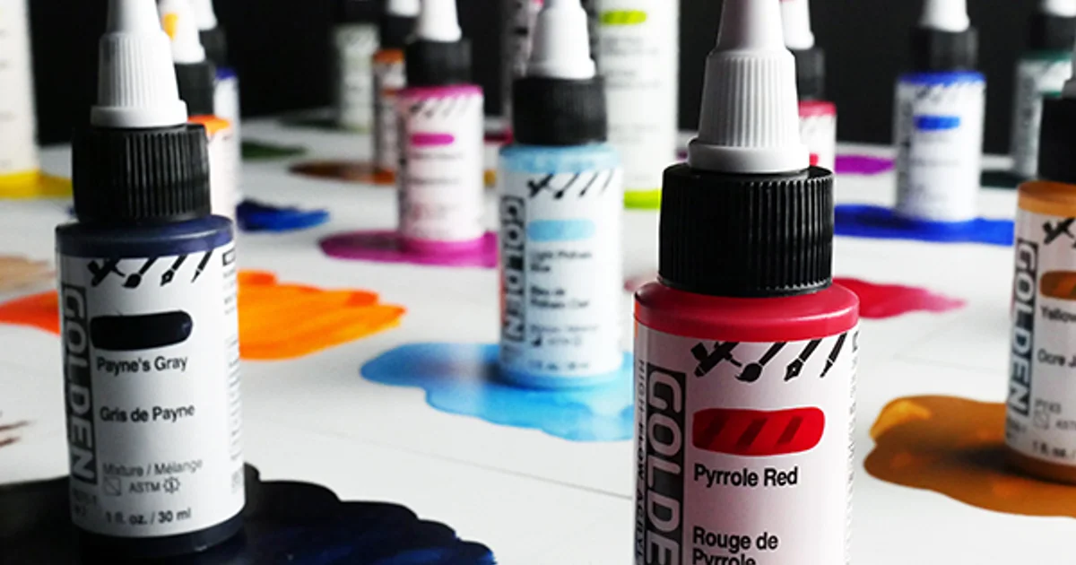 High Flow Acrylic Colors