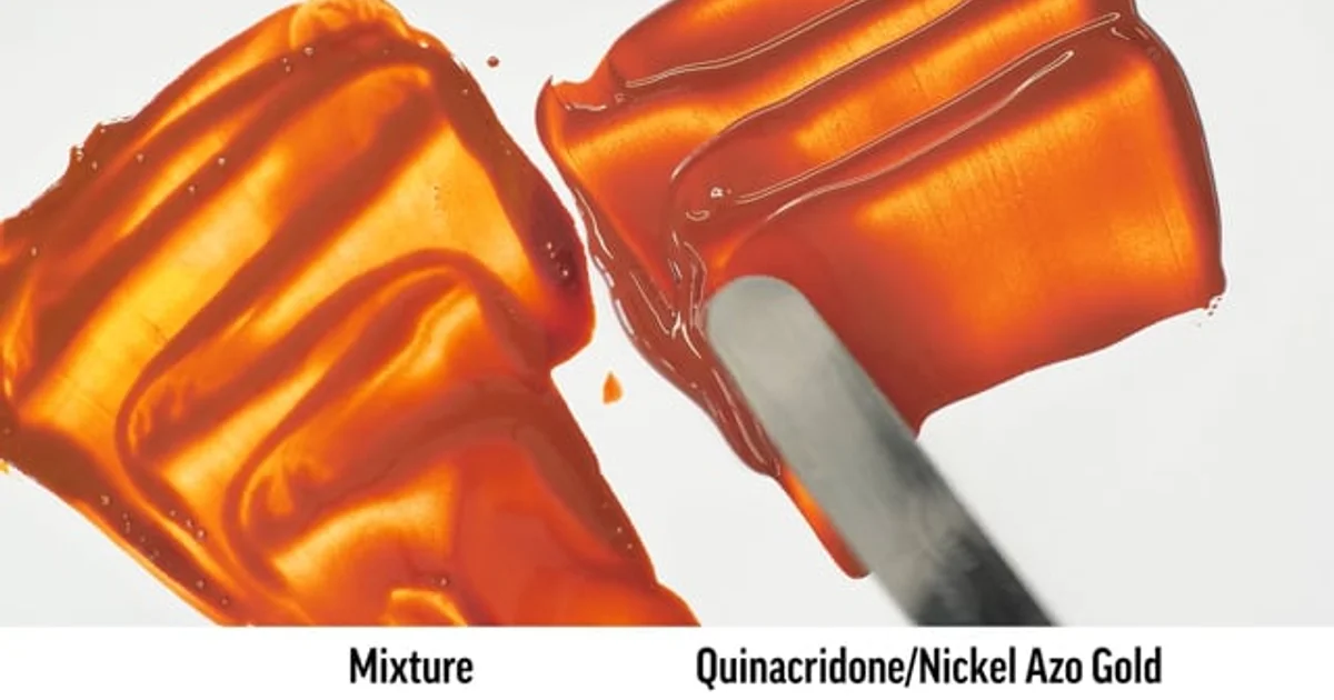 How to Mix a Replacement Color for Discontinued Quinacridone/Nickel Azo Gold