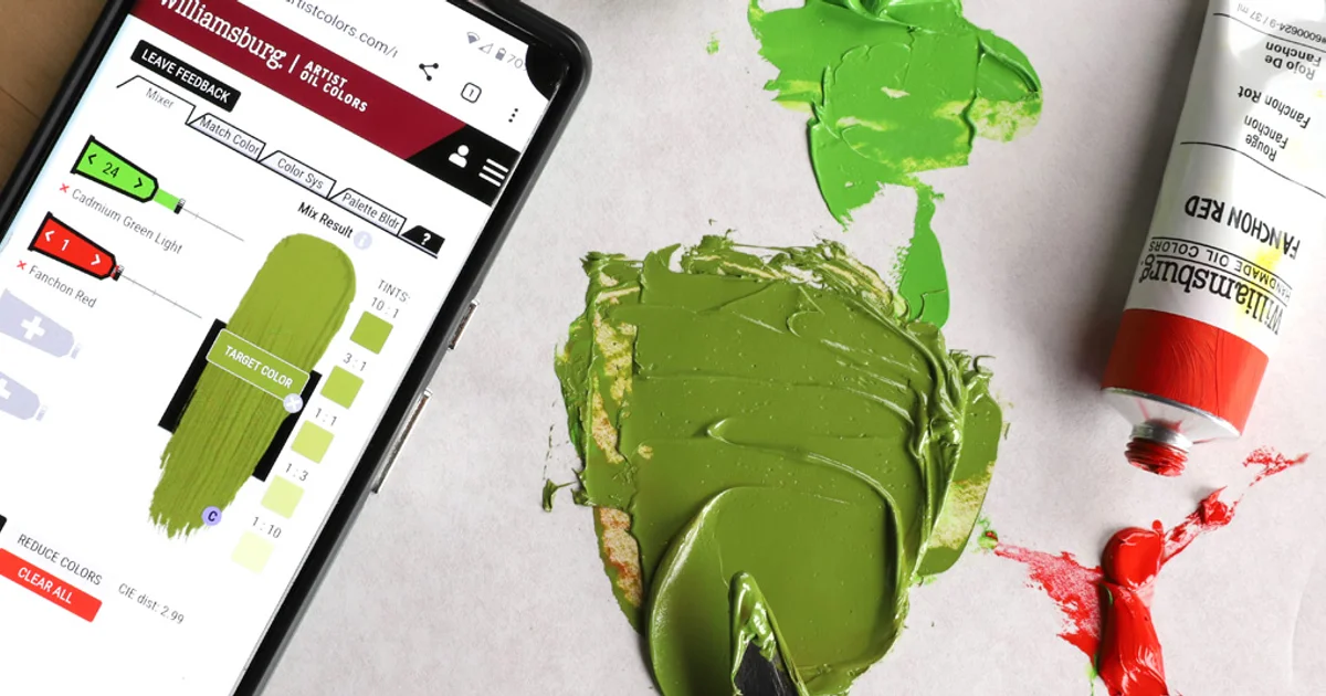 Try our NEW acrylic paint mixer