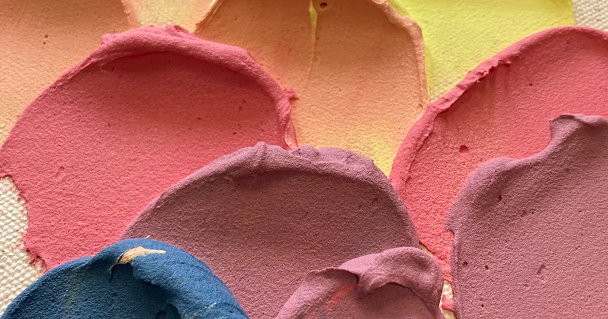Super Textural Painting with Acrylic