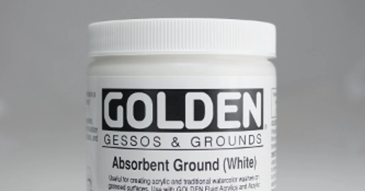 Absorbent Ground - Now Ready to Use