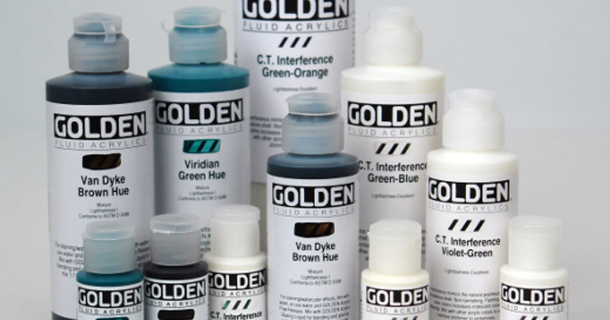 GOLDEN Expands Fluid Acrylic Product Offering