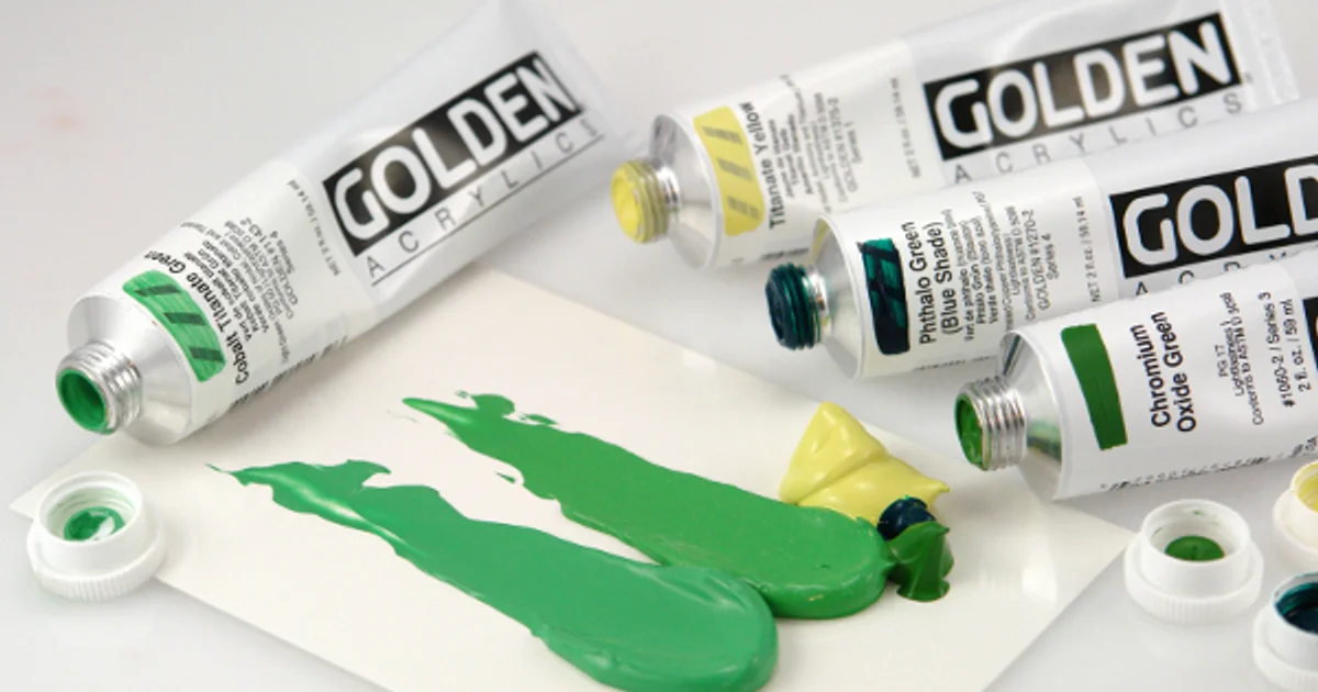 GOLDEN Heavy Body Cobalt Titanate Green Discontinued