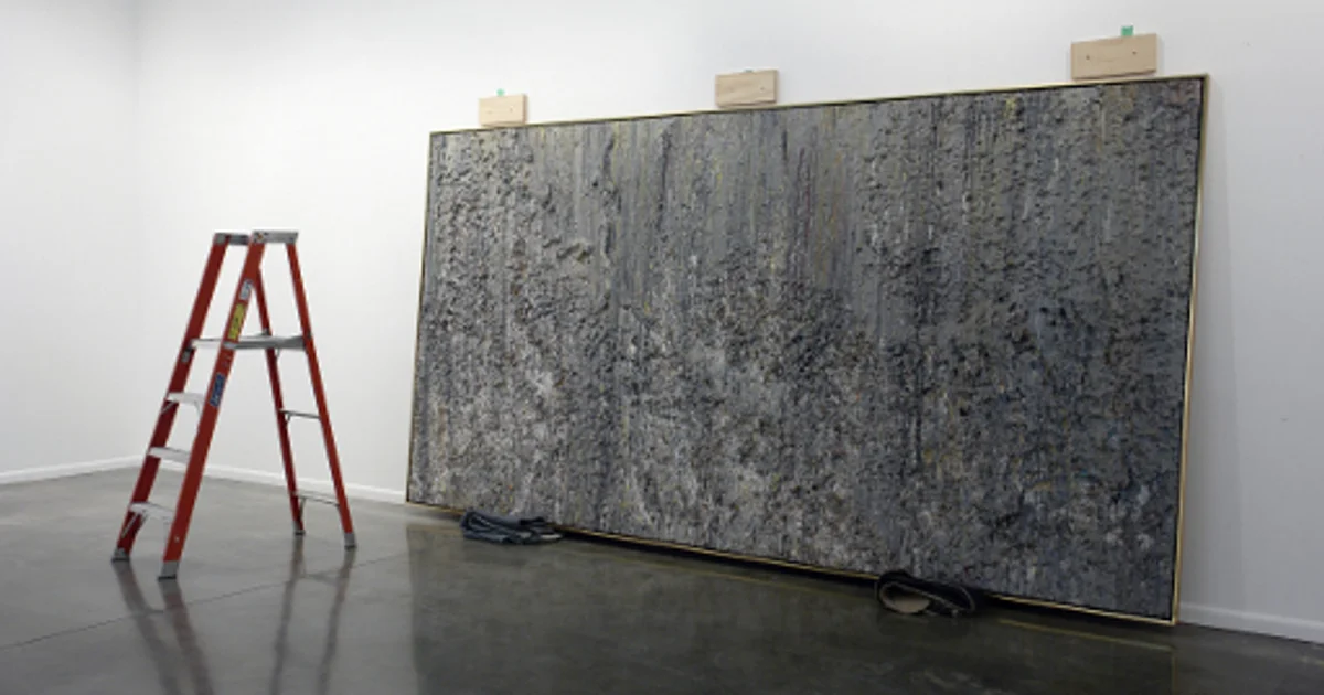 Larry Poons "VELOCITY" at Sam & Adele Golden Gallery