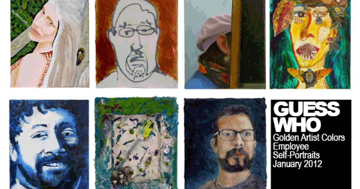 GOLDEN Staff Participates in "Guess Who" Self Portrait Exhibition & Challenge