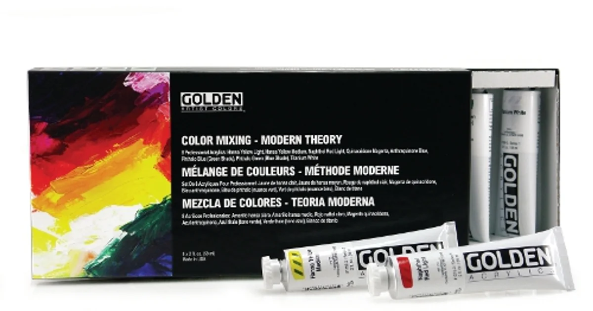 Golden Artist Colors Launches Color Mixing Set Based on Modern Theory