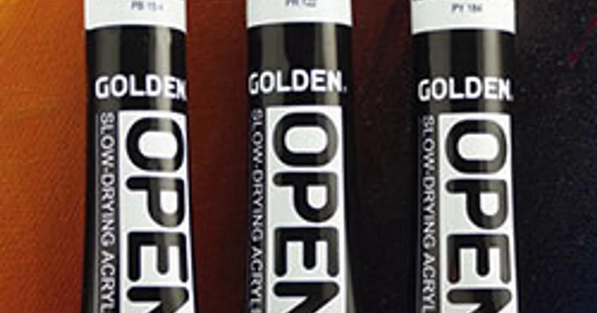 GOLDEN Introduces OPEN Acrylics Try Color Set