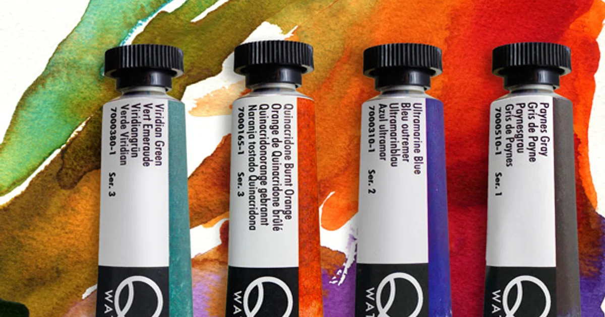 Golden Artist Colors Launches QoR® Modern Watercolor