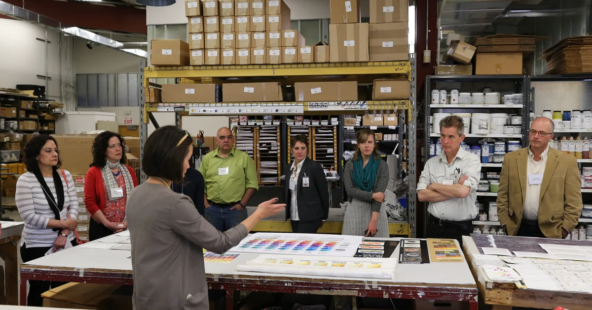 Golden Artist Colors Hosts Upstate Regional Art Residency Forum