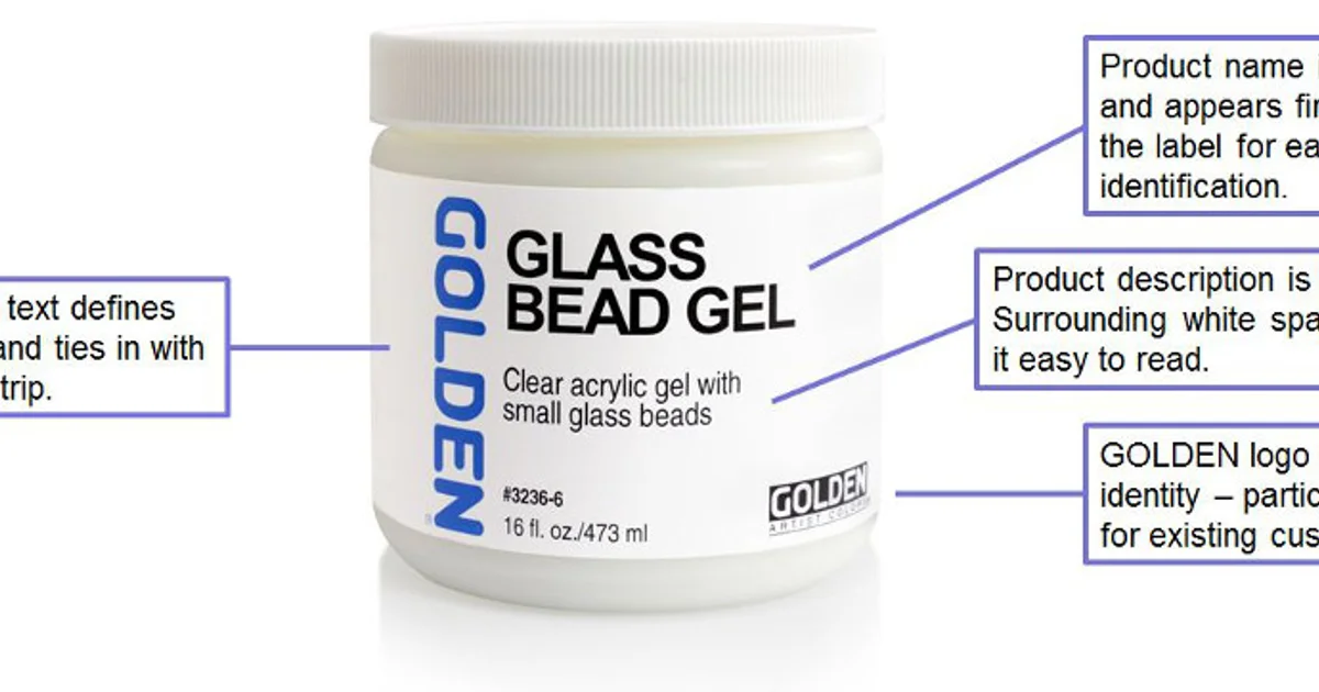 GOLDEN Introduces New Look for GOLDEN Grounds, Mediums, Additives and Varnishes