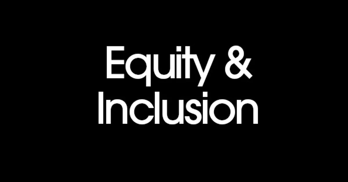 Equity & Inclusion at GOLDEN