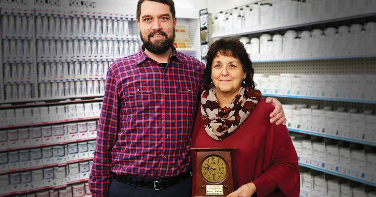 Golden Artist Colors President & COO Receives 2023 MACNY Transformational Leadership Award